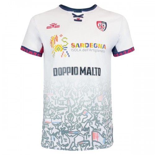 Oficiální Fotbalový Dres Cagliari Calcio Hostující 2025-26 pro Muži Oficiální Fotbalový Dres Cagliari Calcio Hostující 2025-26 pro Muži